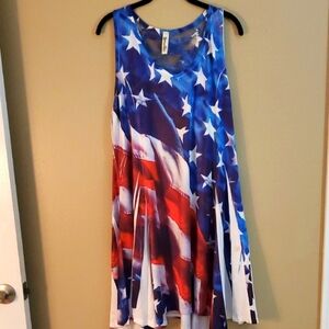 Shoreline Stars and Stripes Mini Dress